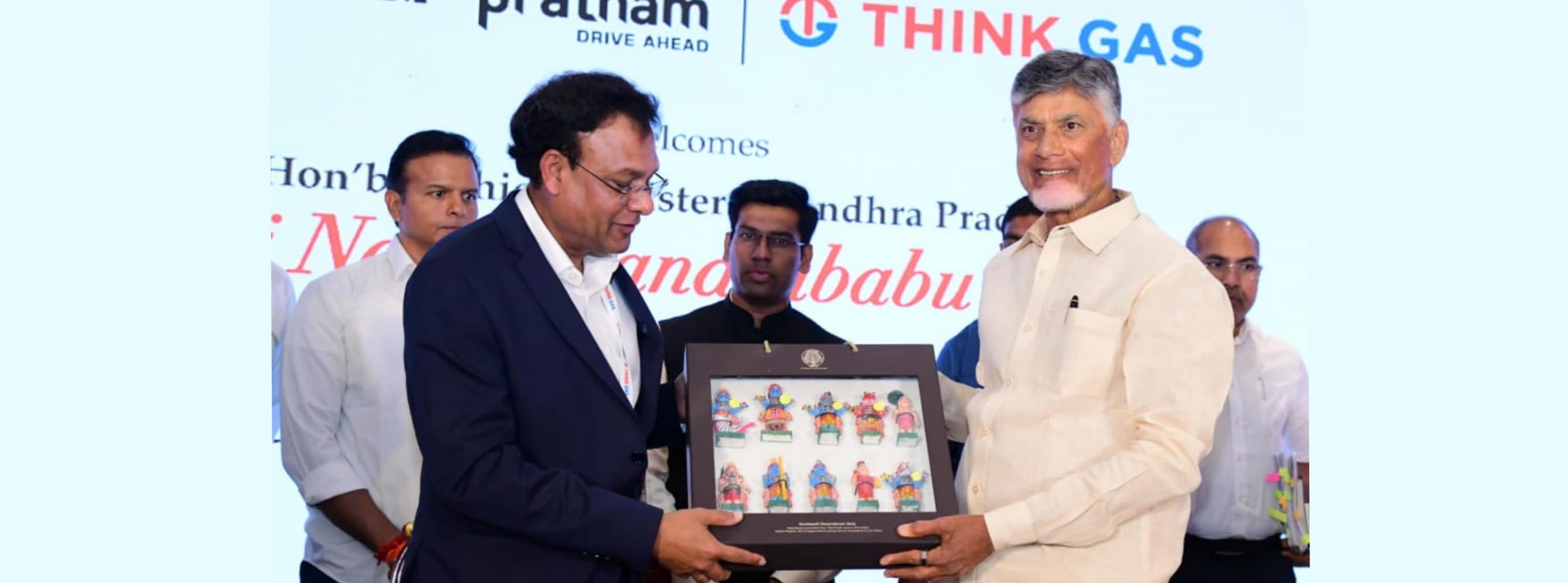 Shri Nara Chandrababu Naidu, Hon’ble CM, Andhra Pradesh  inaugurates AG&P Pratham - THINK Gas’ CNG and PNG projects in  Tirupati & Nellore.